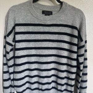 Tahari Gray Cashmere Sweater